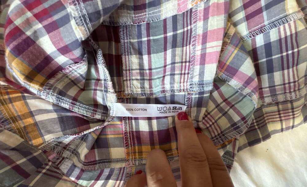 Tuckernuck Plaid Patchwork Halter Maxi Dress Size M - Picture 7 of 8